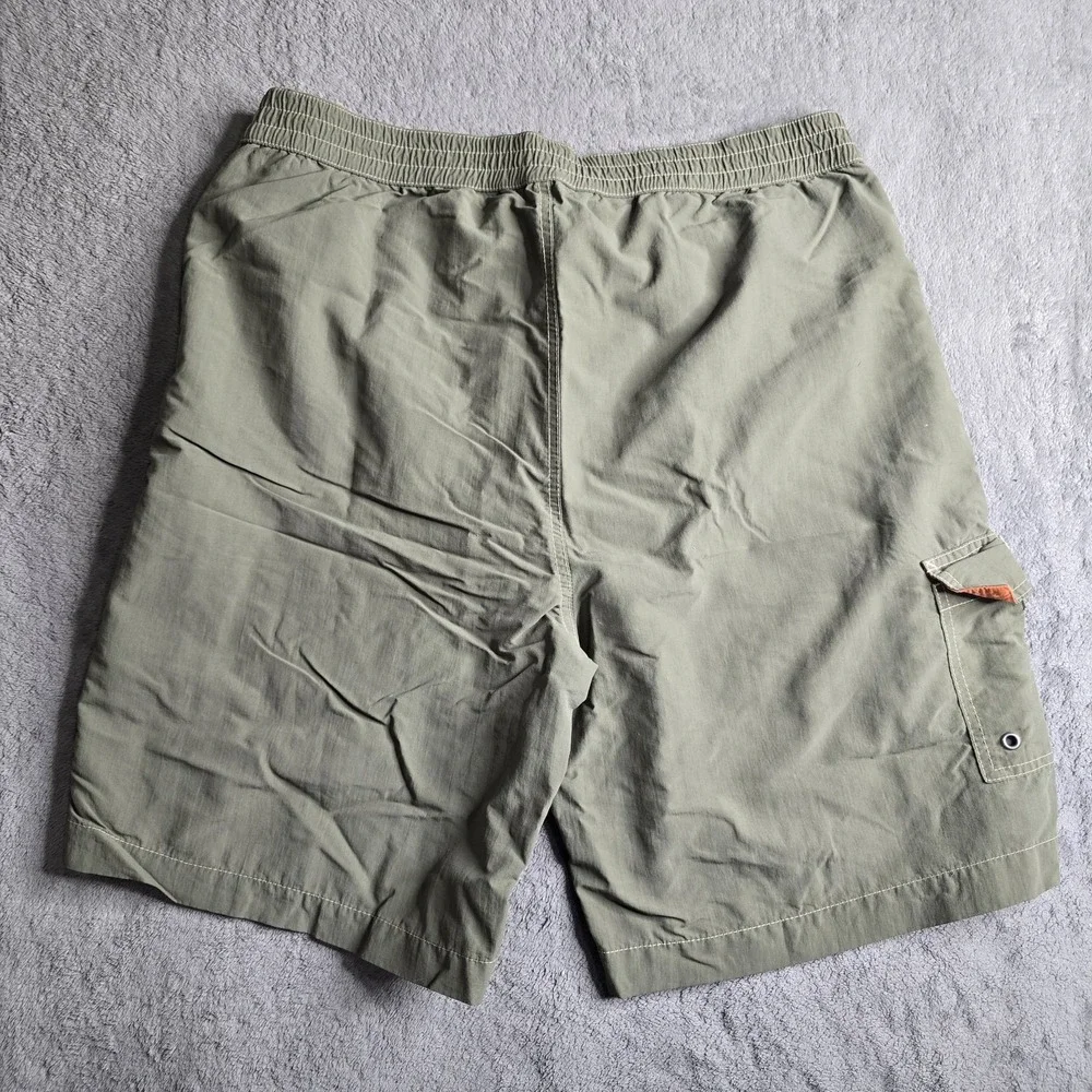 Polo Ralph Lauren Lined Swim Trunks Mens L Green Drawstring 9